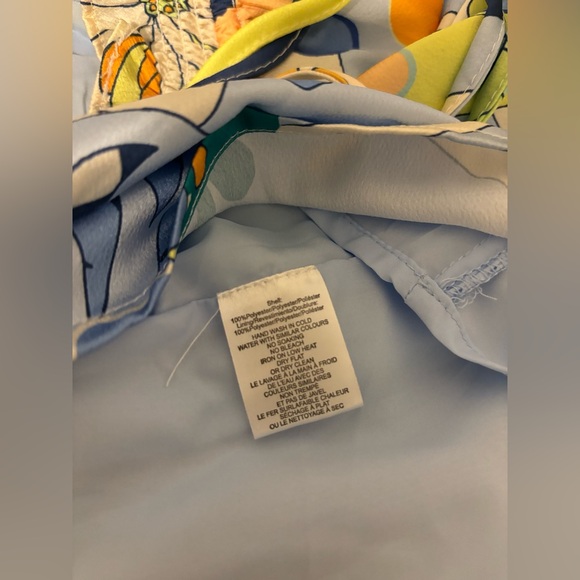 CIEBON Drea Floral Print Long Sleeve Minidress Medium - Picture 10 of 12